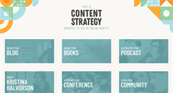 Desktop Screenshot of contentstrategy.com